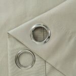 Beauty Home Κουρτίνα Full Blackout σκίασης με 8 κρίκους Soft Art 8391 Dark Beige-3 140x270 Σκούρο Μπεζ - Image 15