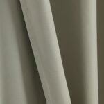 Beauty Home Κουρτίνα Full Blackout σκίασης με 8 κρίκους Soft Art 8391 Dark Beige-3 140x270 Σκούρο Μπεζ - Image 7