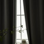 Beauty Home Κουρτίνα Full Blackout σκίασης με 8 κρίκους Soft Art 8391 Grey-11 140x270 Γκρι - Image 11