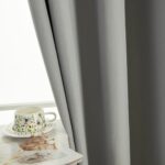 Beauty Home Κουρτίνα Full Blackout σκίασης με 8 κρίκους Soft Art 8391 Grey-11 140x270 Γκρι - Image 10