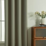 Beauty Home Κουρτίνα Full Blackout σκίασης με 8 κρίκους Soft Art 8391 Light Beige-C3 140x270 Μπεζ - Image 5