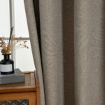 Beauty Home Κουρτίνα Full Blackout σκίασης με 8 κρίκους Elite Art 8392 Beige-Νο5 140x270 Μπεζ - Image 10