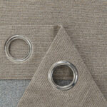 Beauty Home Κουρτίνα Full Blackout σκίασης με 8 κρίκους Elite Art 8392 Beige-Νο5 140x270 Μπεζ - Image 16