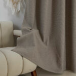 Beauty Home Κουρτίνα Full Blackout σκίασης με 8 κρίκους Elite Art 8392 Beige-Νο5 140x270 Μπεζ - Image 8