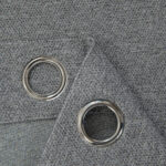 Beauty Home Κουρτίνα Full Blackout σκίασης με 8 κρίκους Elite Art 8392 Grey-Νο7 140x270 Σκούρο Γκρι - Image 15