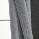 Beauty Home Κουρτίνα Full Blackout σκίασης με 8 κρίκους Elite Art 8392 Grey-Νο7 140x270 Σκούρο Γκρι - Image 7