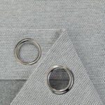 Beauty Home Κουρτίνα Full Blackout σκίασης με 8 κρίκους Elite Art 8392 Silver-Νο4 140x270 Γκρι - Image 15