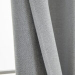 Beauty Home Κουρτίνα Full Blackout σκίασης με 8 κρίκους Elite Art 8392 Silver-Νο4 140x270 Γκρι - Image 7