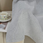 Beauty Home Κουρτίνα Full Blackout σκίασης με 8 κρίκους Elite Art 8392 Silver-Νο4 140x270 Γκρι - Image 9