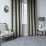 Beauty Home Κουρτίνα βελούδο σκίασης με 8 μεταλλικούς κρίκους Art 8399 140x270 Βιζόν - Image 2