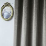 Beauty Home Κουρτίνα βελούδο σκίασης με 8 μεταλλικούς κρίκους Art 8399 140x270 Βιζόν - Image 5