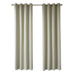 Beauty Home Κουρτίνα Blackout σκίασης με 8 κρίκους Ideal Art 8400 140x270 Μπεζ - Image 10