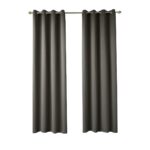 Beauty Home Κουρτίνα Blackout σκίασης με 8 κρίκους Ideal Art 8400 140x270 Καφέ - Image 10