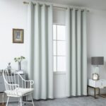 Beauty Home Κουρτίνα Blackout σκίασης με 8 κρίκους Ideal Art 8400 140x270 Γκρι - Image 2