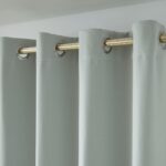 Beauty Home Κουρτίνα Blackout σκίασης με 8 κρίκους Ideal Art 8400 140x270 Γκρι - Image 5