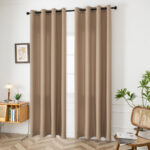 Beauty Home Ύφασμα κουρτίνας με το μέτρο μεσαίας σκίασης Effect Art 8443 Φ320 Μπεζ - Image 2