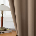 Beauty Home Ύφασμα κουρτίνας με το μέτρο μεσαίας σκίασης Effect Art 8443 Φ320 Μπεζ - Image 12