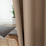 Beauty Home Ύφασμα κουρτίνας με το μέτρο μεσαίας σκίασης Effect Art 8443 Φ320 Μπεζ - Image 8