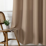 Beauty Home Ύφασμα κουρτίνας με το μέτρο μεσαίας σκίασης Effect Art 8443 Φ320 Μπεζ - Image 10