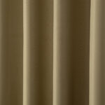 Beauty Home Κουρτίνα μεσαίας σκίασης με 8 μεταλλικούς κρίκους Effect Art 8443 140x270 Λαδί - Image 6