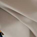 Beauty Home Κουρτίνα μεσαίας σκίασης με 8 μεταλλικούς κρίκους Effect Art 8443 140x270 Άμμου - Image 15