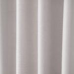 Beauty Home Κουρτίνα μεσαίας σκίασης με 8 μεταλλικούς κρίκους Effect Art 8443 140x270 Ασημί - Image 6