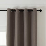 Beauty Home Ύφασμα κουρτίνας με το μέτρο Blackout jacquard σκίασης Glare Art 8444 Φ280 Μόκα - Image 4