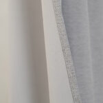 Beauty Home Ύφασμα κουρτίνας με το μέτρο Blackout jacquard σκίασης Glare Art 8444 Φ280 Γκρι - Image 13