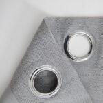 Beauty Home Ύφασμα κουρτίνας με το μέτρο Blackout jacquard σκίασης Glare Art 8444 Φ280 Γκρι - Image 14