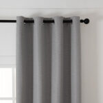 Beauty Home Ύφασμα κουρτίνας με το μέτρο Blackout jacquard σκίασης Glare Art 8444 Φ280 Γκρι - Image 4