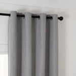 Beauty Home Ύφασμα κουρτίνας με το μέτρο Blackout jacquard σκίασης Glare Art 8444 Φ280 Γκρι - Image 5