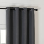 Beauty Home Ύφασμα κουρτίνας με το μέτρο Blackout jacquard σκίασης Glare Art 8444 Φ280 Ανθαρκί - Image 4