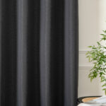 Beauty Home Ύφασμα κουρτίνας με το μέτρο Blackout jacquard σκίασης Glare Art 8444 Φ280 Ανθαρκί - Image 5