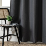 Beauty Home Ύφασμα κουρτίνας με το μέτρο Blackout jacquard σκίασης Glare Art 8444 Φ280 Ανθαρκί - Image 9