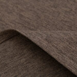 Beauty Home Κουρτίνα μεσαίας σκίασης με 8 μεταλλικούς κρίκους Illusion Art 8445 140x270 Καφέ - Image 15