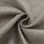 Beauty Home Κουρτίνα μεσαίας σκίασης με 8 μεταλλικούς κρίκους Illusion Art 8445 140x270 Χακί - Image 16