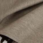 Beauty Home Κουρτίνα μεσαίας σκίασης με 8 μεταλλικούς κρίκους Illusion Art 8445 140x270 Χακί - Image 10