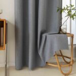 Beauty Home Κουρτίνα Full Blackout σκίασης με 8 κρίκους Total Art 8446 140x270 Ανθρακίτης - Image 9