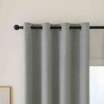 Beauty Home Ύφασμα κουρτίνας με το μέτρο Full Blackout σκίασης Total Art 8446 Φ280 Γκρι - Image 6