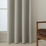 Beauty Home Κουρτίνα Full Blackout σκίασης με 8 κρίκους Total Art 8446 140x270 Εκρού - Image 2