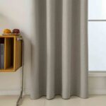 Beauty Home Κουρτίνα Full Blackout σκίασης με 8 κρίκους Total Art 8446 140x270 Άμμου - Image 4