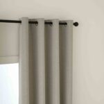 Beauty Home Κουρτίνα Full Blackout σκίασης με 8 κρίκους Total Art 8446 140x270 Άμμου - Image 6