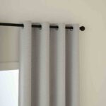 Beauty Home Κουρτίνα Full Blackout σκίασης με 8 κρίκους Total Art 8446 140x270 Ασημί - Image 6