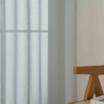 Beauty Home Ύφασμα κουρτίνας με το μέτρο γάζα Sharp Art 8448 Φ300 Γκρι - Image 3