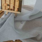 Beauty Home Ύφασμα κουρτίνας με το μέτρο γάζα Sharp Art 8448 Φ300 Γκρι - Image 5