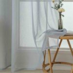 Beauty Home Ύφασμα κουρτίνας με το μέτρο γάζα Sharp Art 8448 Φ300 Γκρι - Image 6