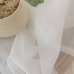 Beauty Home Ύφασμα κουρτίνας με το μέτρο γάζα Sharp Art 8448 Φ300 Εκρού - Image 5