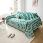 Beauty Home Ριχτάρια σετ 3τμχ Art 8613 (180x160 + 180x250 + 180x300) Πράσινο - Image 2