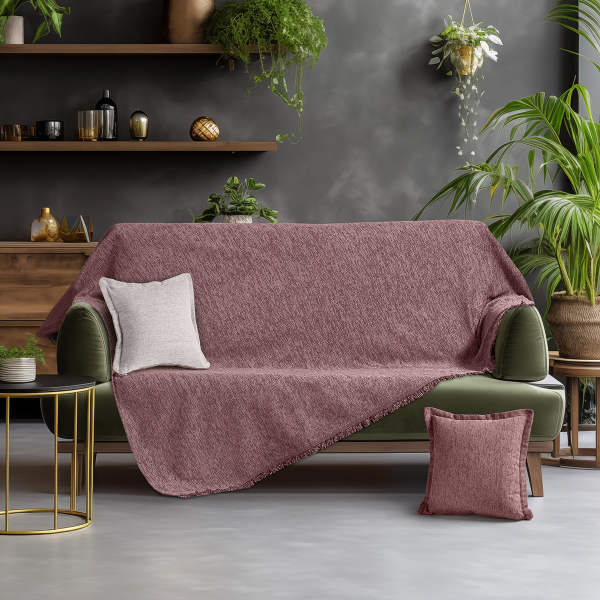 8625 Beauty Home Ριχτάρι Τριθέσιο Art 8625 180x300 Σάπιο Μήλο - Image 1