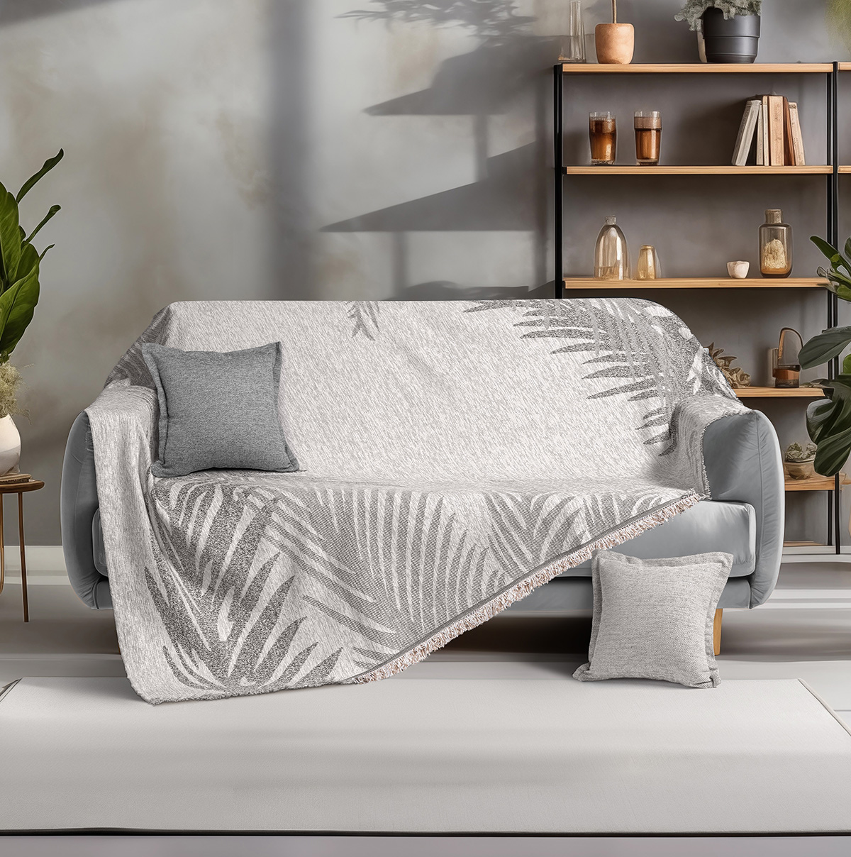 8637 Beauty Home Ριχτάρια σετ 2τμχ Art 8637 (180x250+180x300) Εκρού - Image 1